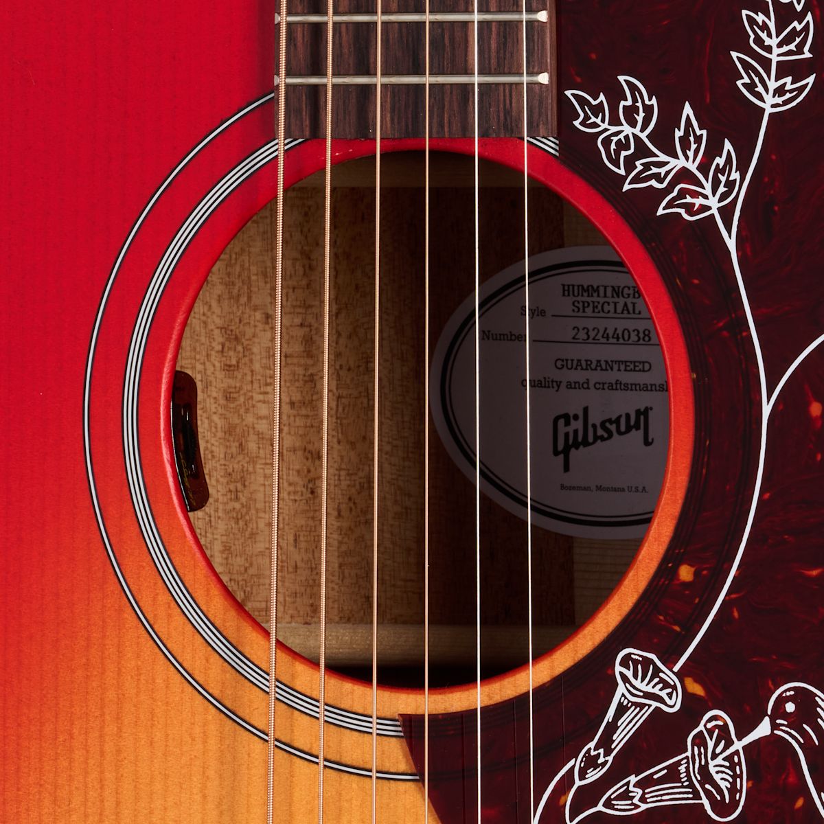 Gibson Montana Hummingbird Special; Satin Vintage Sunburst