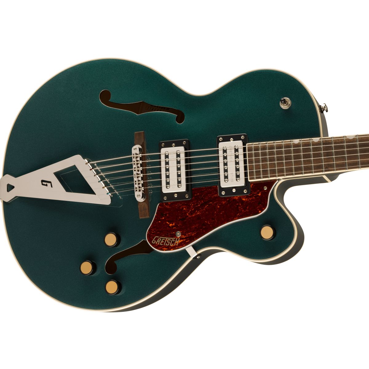 Gretsch G2420 Streamliner Hollow Body with Chromatic II Tailpiece; Cadillac Green