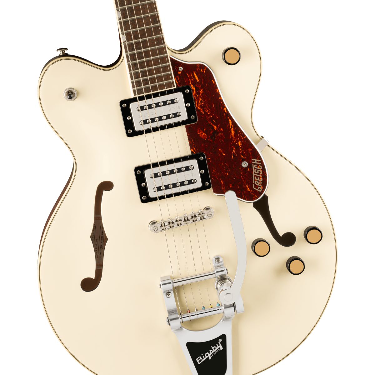 Gretsch G2622T Streamliner Center Block Double-Cut with Bigsby; Vintage White