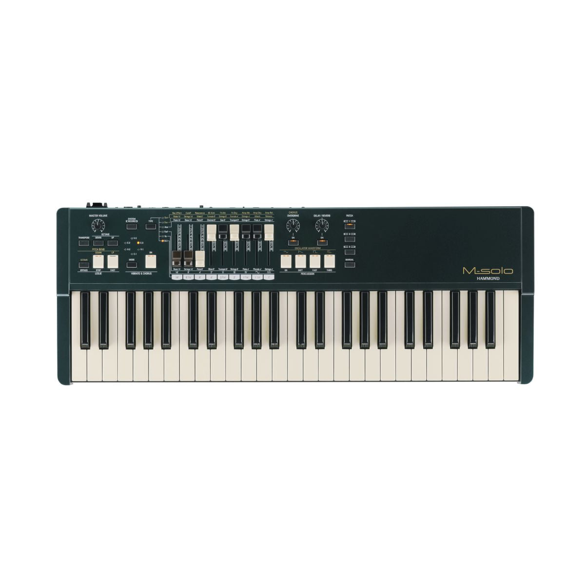 Hammond M-Solo 49 Key Performance Keyboard; British Racing Green