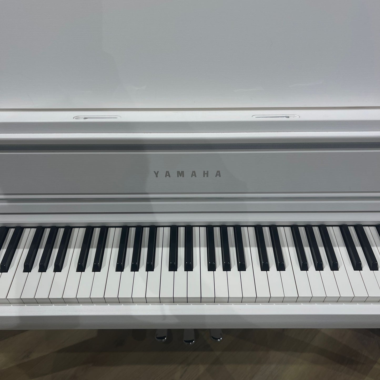 Yamaha CLP775 Digital Piano in Satin White With Matching Stool; Serial No: BCCK01001 | Second Hand