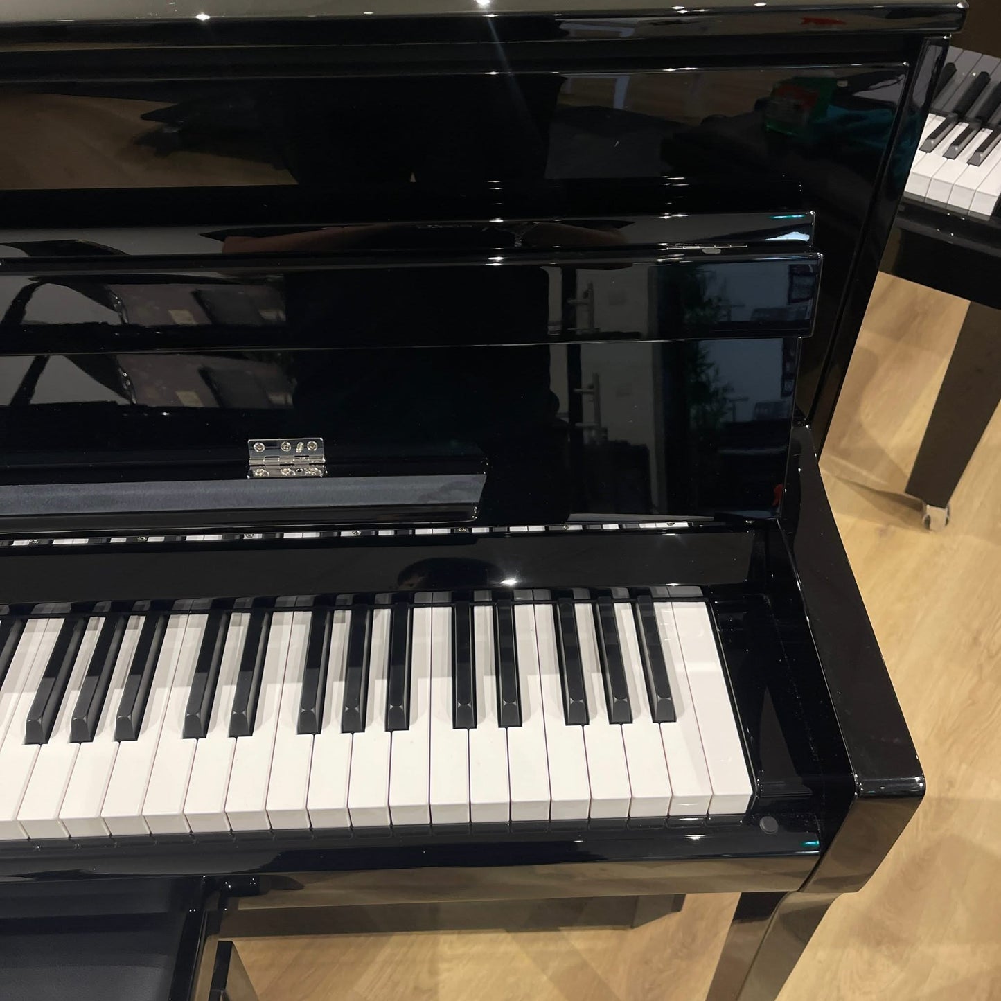 Kawai NV5s Hybrid Digital Piano in Polished Ebony With Matching Stool: Serial No: G834465 | Second Hand