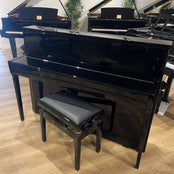 Kawai NV5s Hybrid Digital Piano in Polished Ebony With Matching Stool: Serial No: G834465 | Second Hand