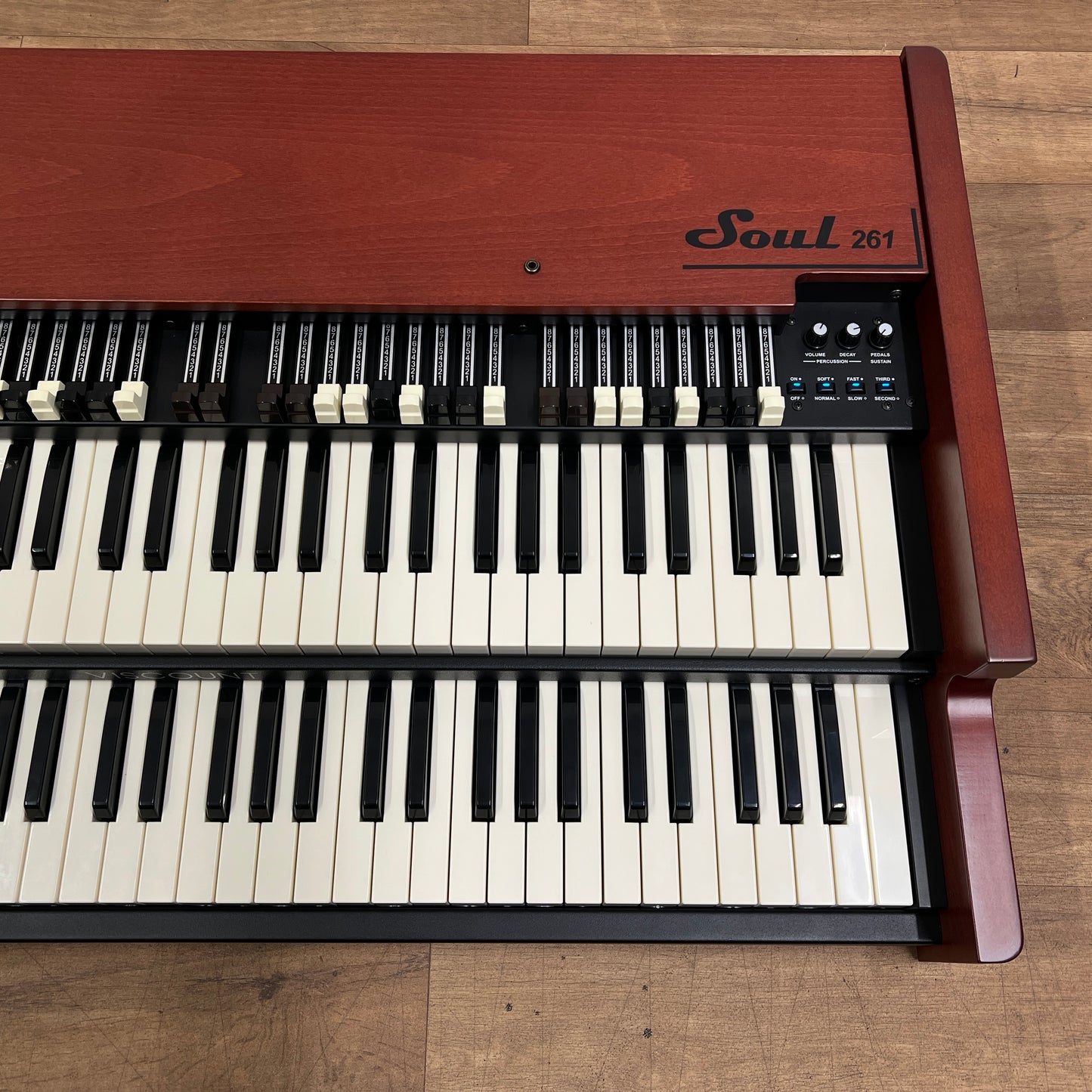 Viscount Legend Soul 261 Dual Manual Organ Keyboard; Serial No: 0213A117 | Second Hand