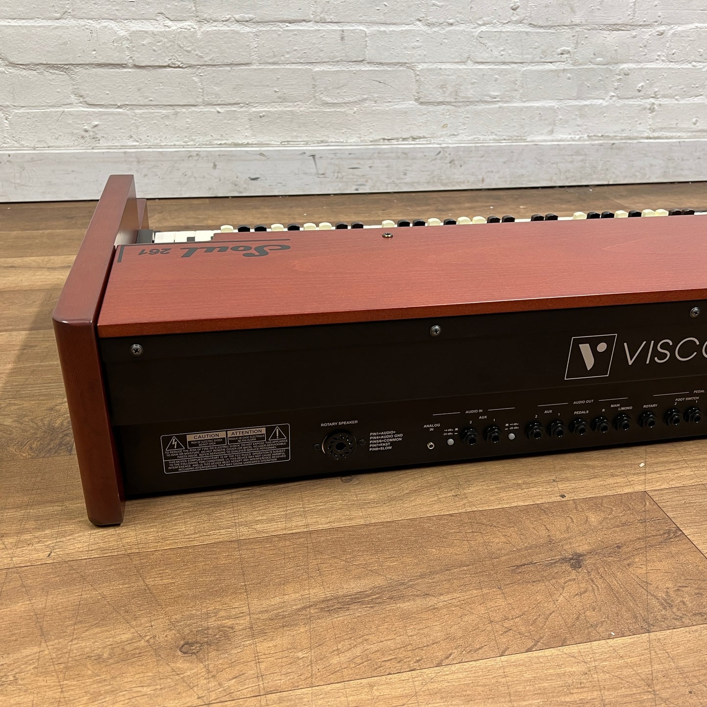 Viscount Legend Soul 261 Dual Manual Organ Keyboard; Serial No: 0213A117 | Second Hand