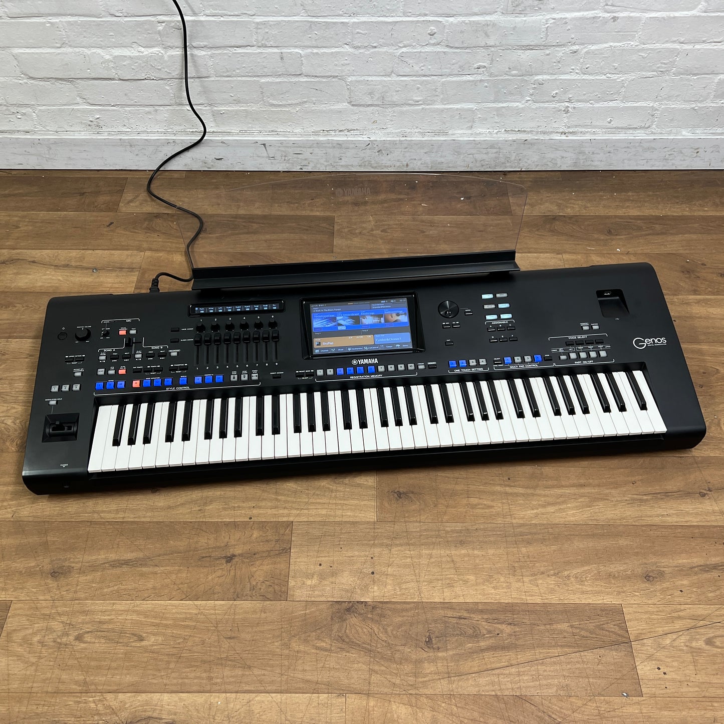 Yamaha Genos 1 Arranger Workstation Keyboard; Serial No: BEXO01052 | Second Hand