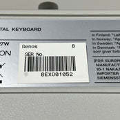 Yamaha Genos 1 Arranger Workstation Keyboard; Serial No: BEXO01052 | Second Hand