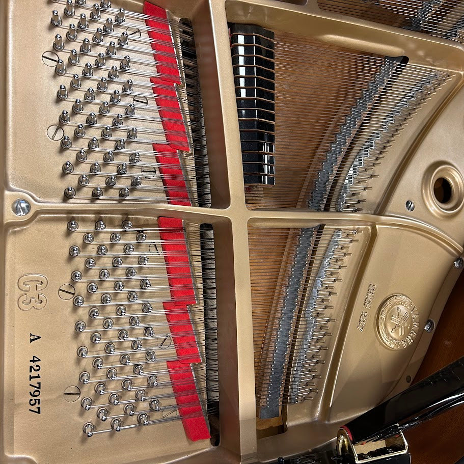 Yamaha C3 Polished Ebony Grand Piano Upright Piano Serial No: A4217957 | Reconditioned