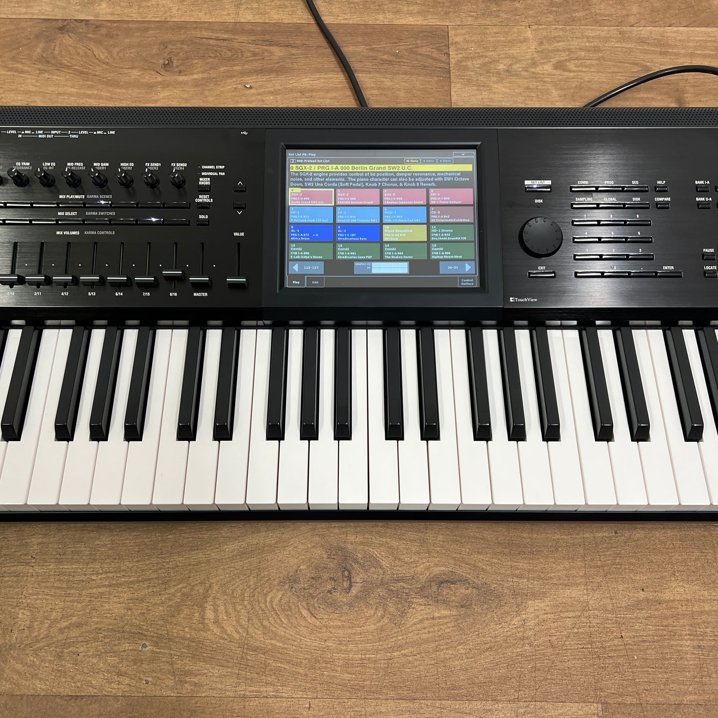 Korg Kronos 2 88 Music Workstation; Serial No: 212091 | Second Hand