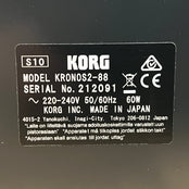 Korg Kronos 2 88 Music Workstation; Serial No: 212091 | Second Hand