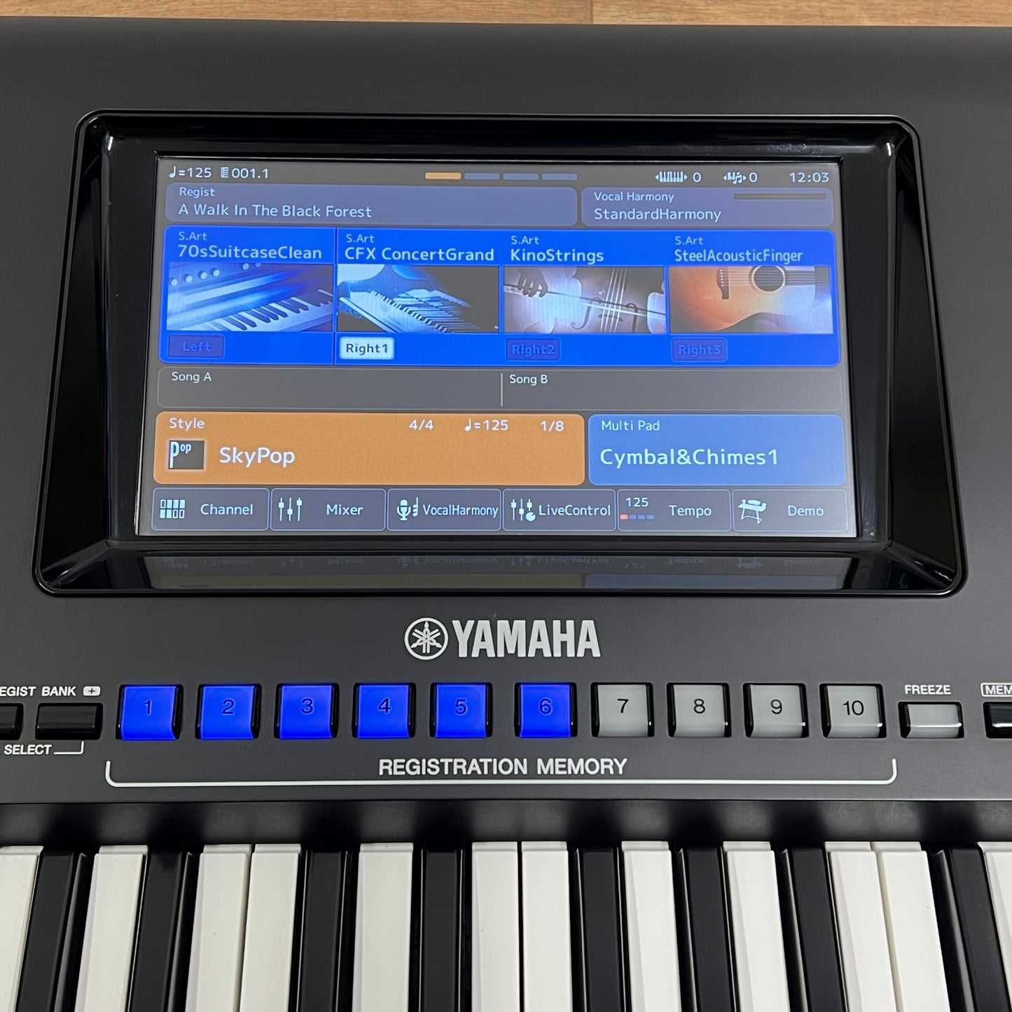 Yamaha Genos 1 Arranger Workstation Keyboard; Serial No: BEBM01035 | Second Hand