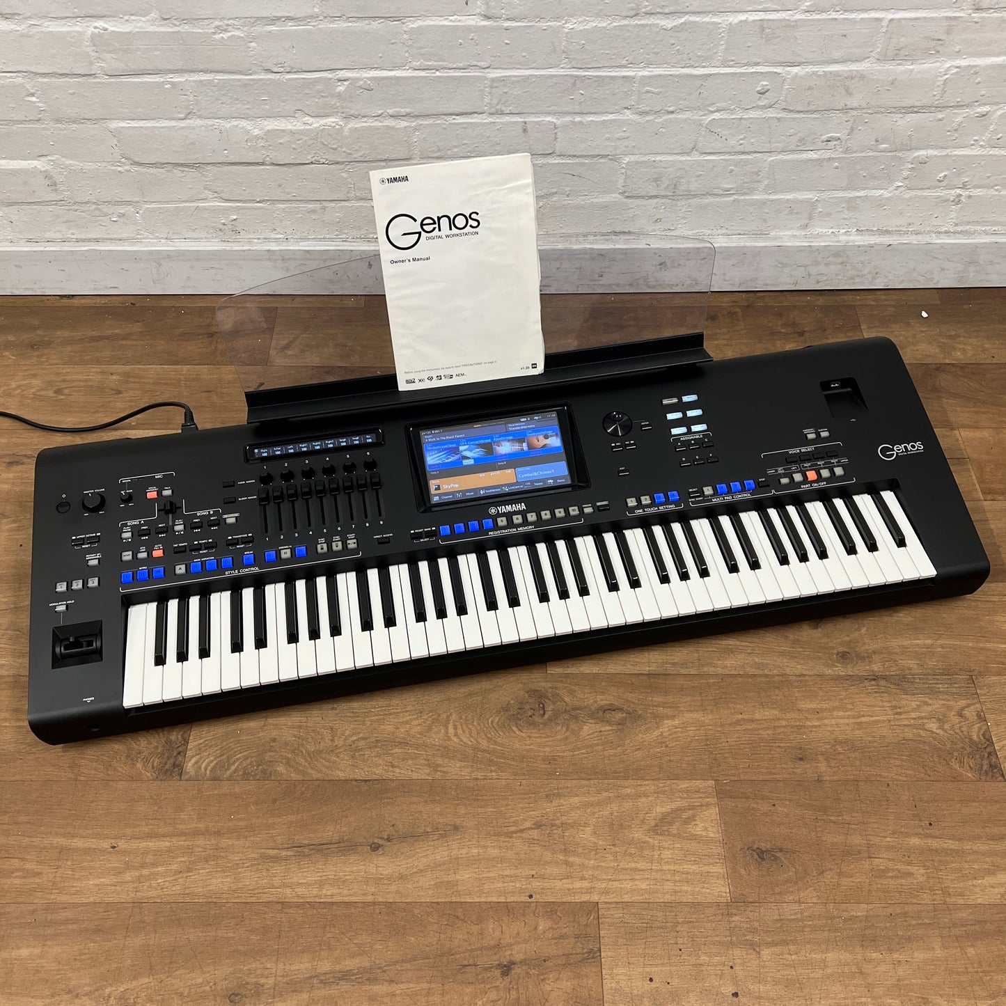 Yamaha Genos 1 Arranger Workstation: Serial No: BEYX01012 | Second Hand