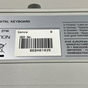 Yamaha Genos 1 Arranger Workstation Keyboard; Serial No: BEBM01035 | Second Hand