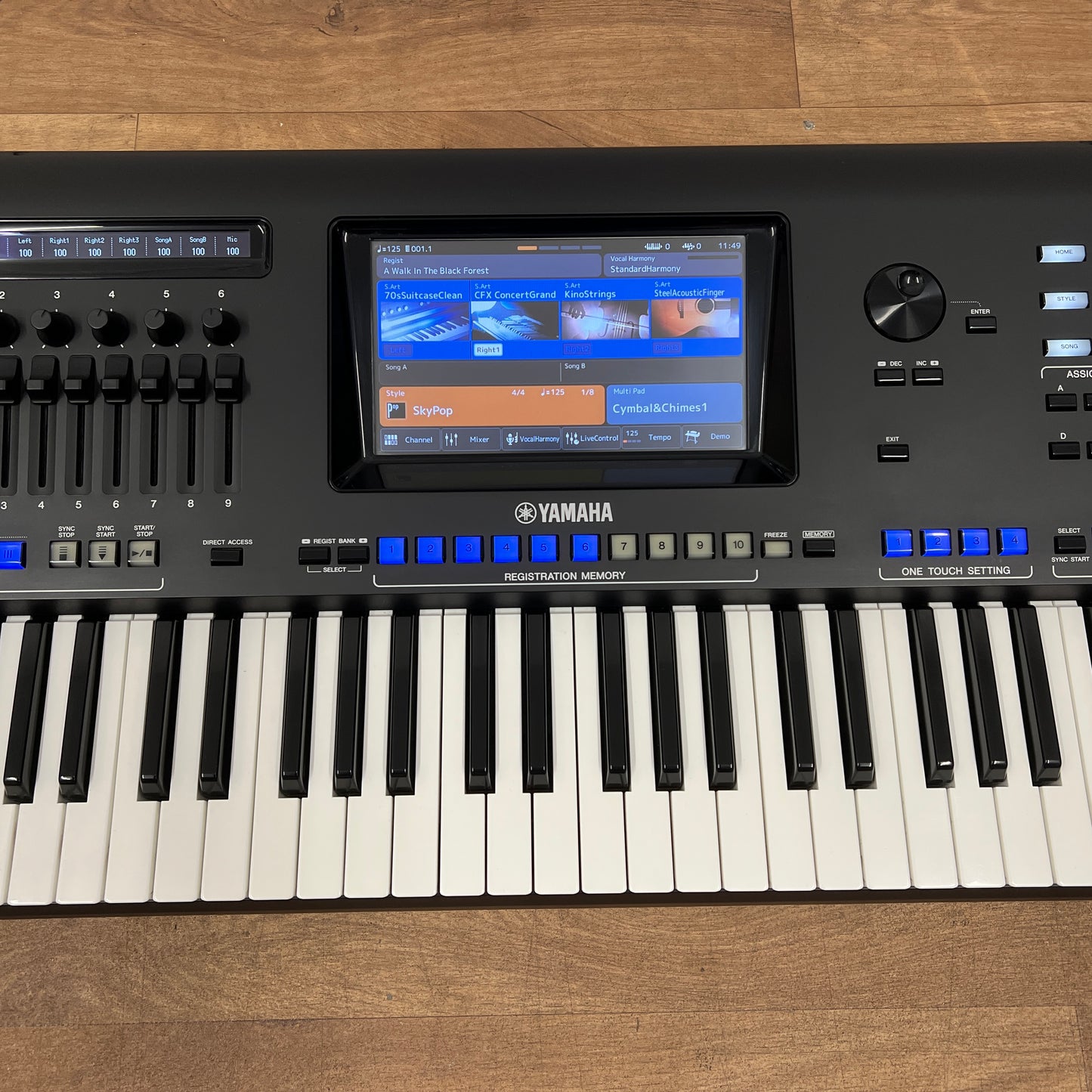 Yamaha Genos 1 Arranger Workstation: Serial No: BEYX01012 | Second Hand