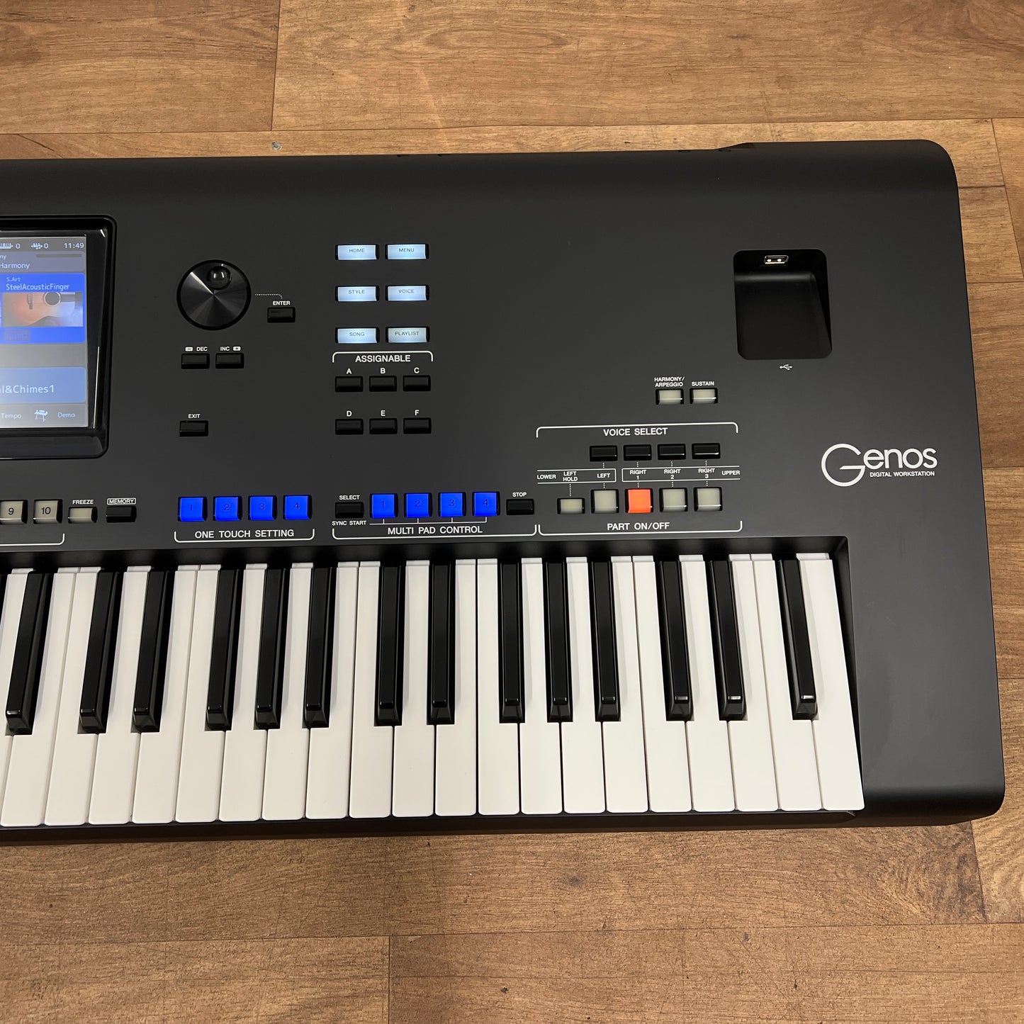 Yamaha Genos 1 Arranger Workstation: Serial No: BEYX01012 | Second Hand