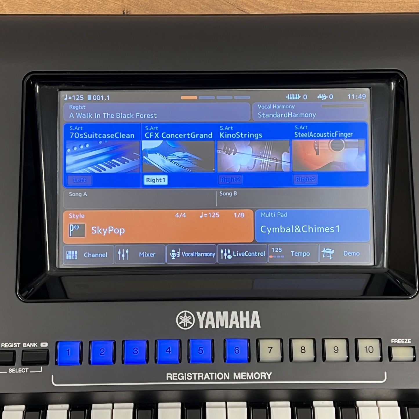 Yamaha Genos 1 Arranger Workstation: Serial No: BEYX01012 | Second Hand