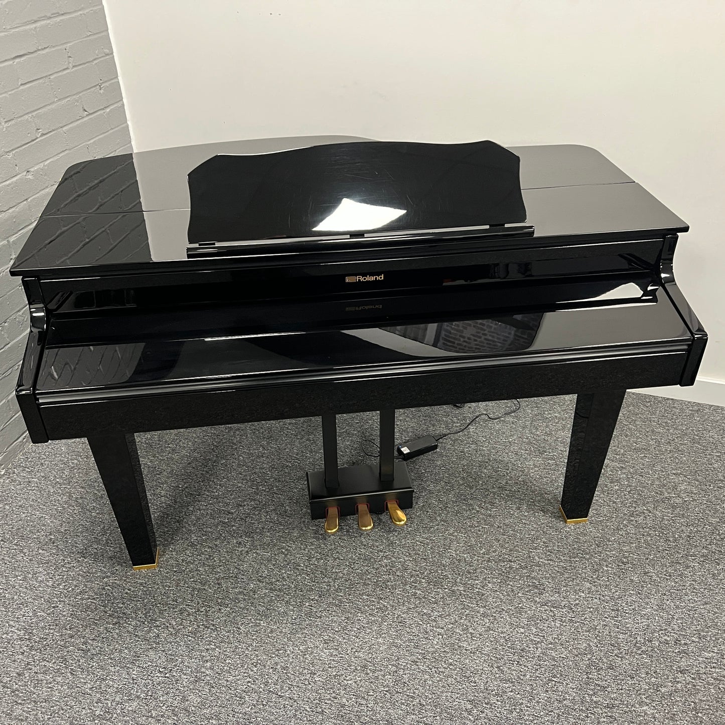 Roland GP607PE Digital Grand Piano With Matching Stool; Ser No:Z5M4959 | Second Hand