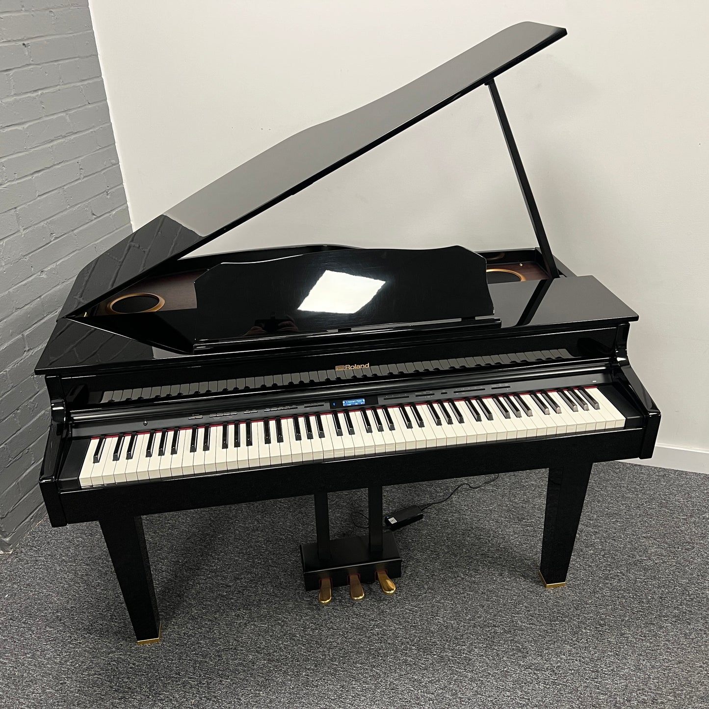 Roland GP607PE Digital Grand Piano With Matching Stool; Ser No:Z5M4959 | Second Hand