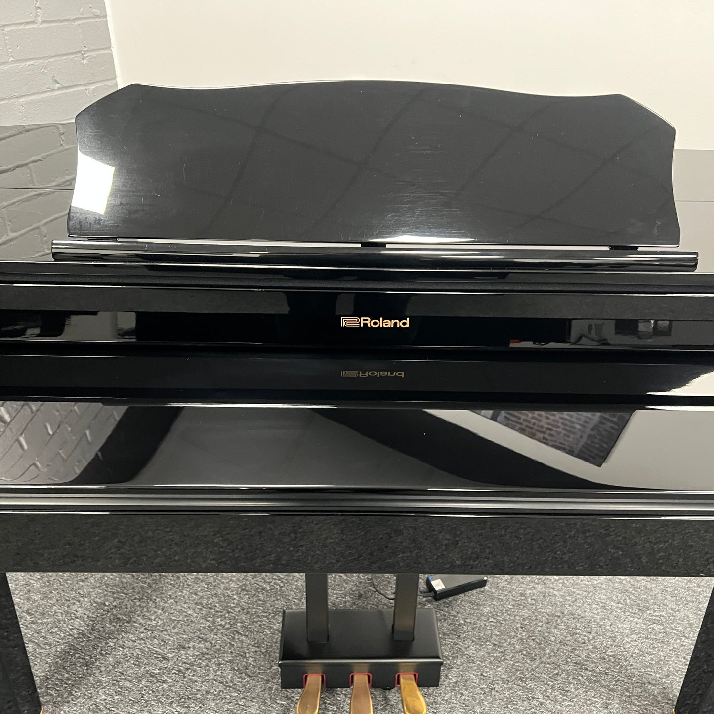 Roland GP607PE Digital Grand Piano With Matching Stool; Ser No:Z5M4959 | Second Hand