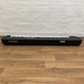 Korg Kross 2 88 Key Synthesizer Workstation, Matt Black; Serial No: 9065 | B Stock