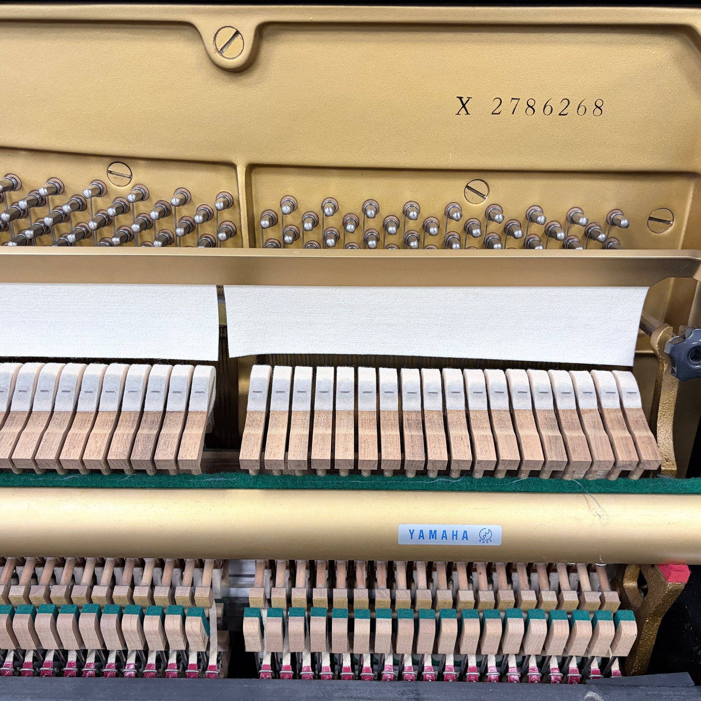 Yamaha UX Upright Piano in Polished Ebony: Serial No: 2786268 | Second Hand
