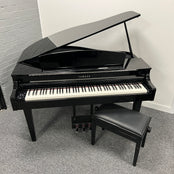 Yamaha CLP665GP PE Digital Piano With Matching Stool; Serial No: BCYM01018 | Second Hand