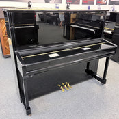 Samick JS131 Upright Piano in Polished Ebony: Serial No: IJQEU0883 | Second Hand