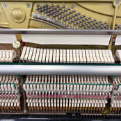 Samick JS131 Upright Piano in Polished Ebony: Serial No: IJQEU0883 | Second Hand
