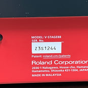 Roland V Stage 88 Keyboard; Serial No: Z3S1244 | Second Hand