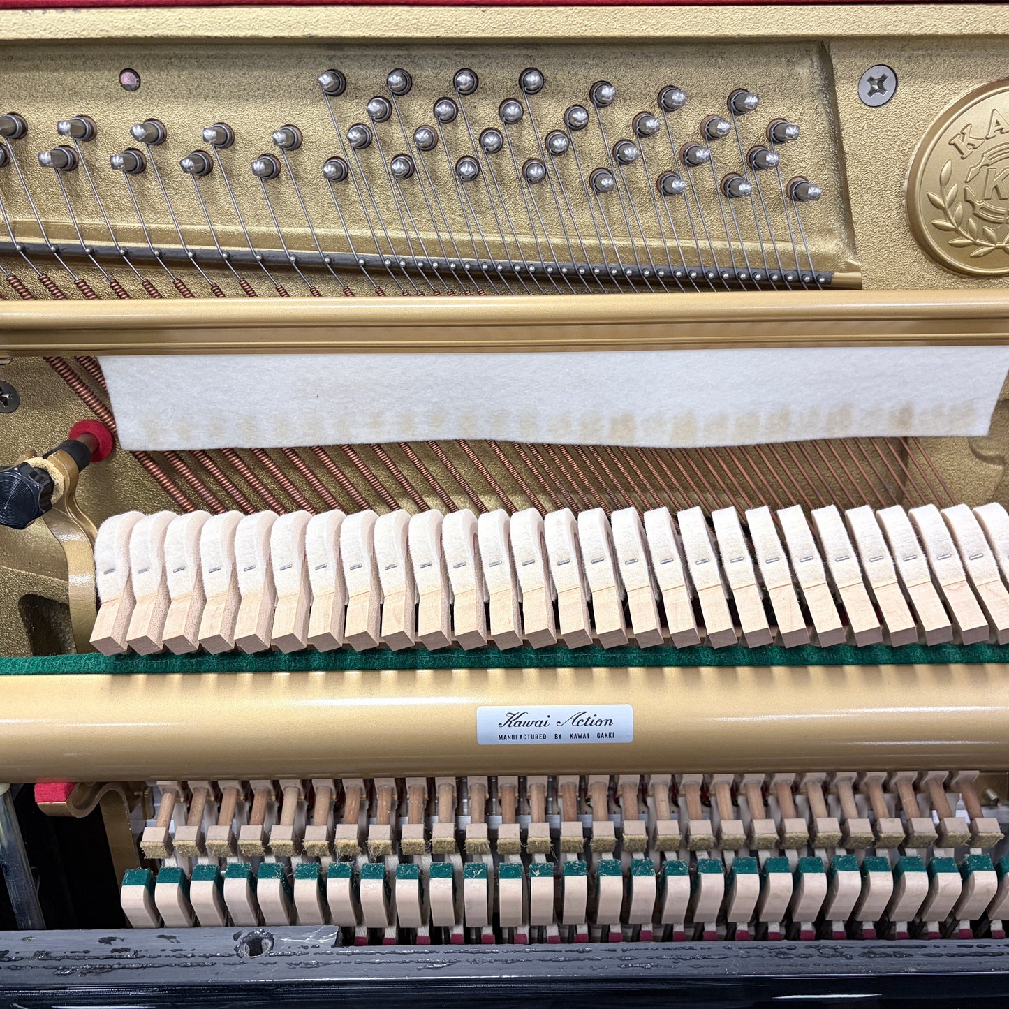 Kawai BS1A Upright Piano in Polished Ebony: Serial No: 2040457 | Second Hand