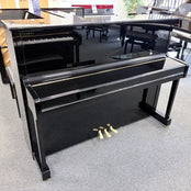 Yamaha P116G Upright Piano in Polished Ebony: Serial No: J32314998 | Second Hand