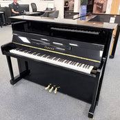 Yamaha P116G Upright Piano in Polished Ebony: Serial No: J32314998 | Second Hand