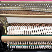 Yamaha P116G Upright Piano in Polished Ebony: Serial No: J32314998 | Second Hand