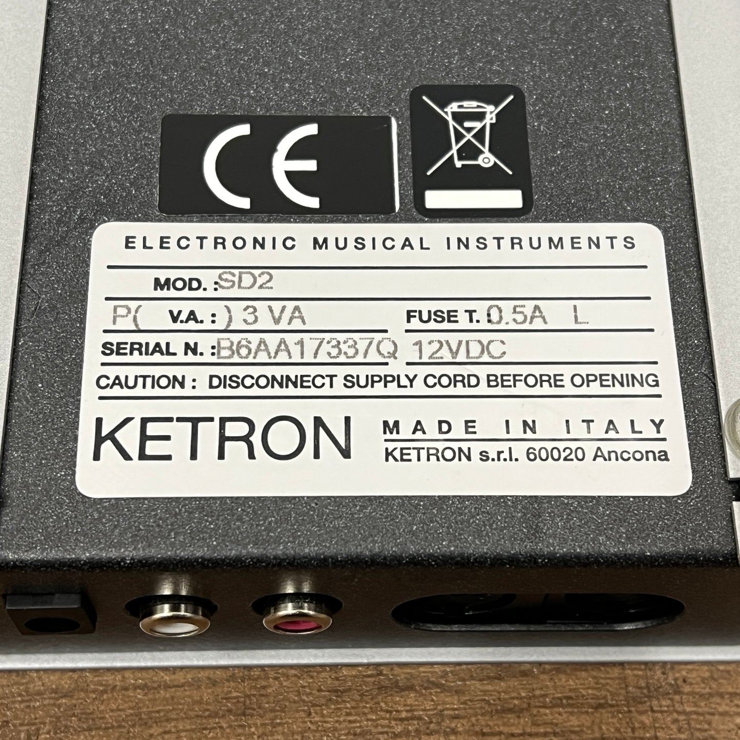 Ketron SD2 Orchestral Wizard Sound Module: Serial No: BCAA17337Q | Second Hand