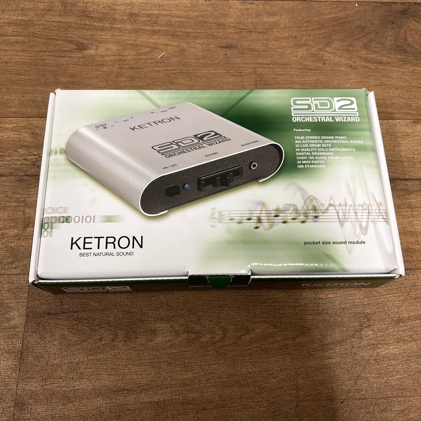 Ketron SD2 Orchestral Wizard Sound Module: Serial No: BCAA17337Q | Second Hand