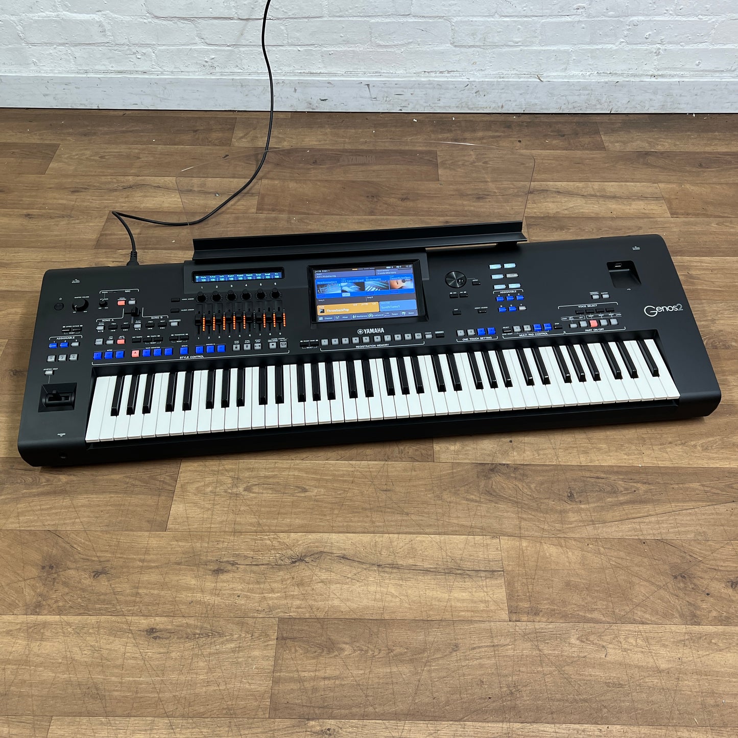 Yamaha Genos 2 Arranger Workstation Keyboard; Serial No: BEDZ01035 | Second hand