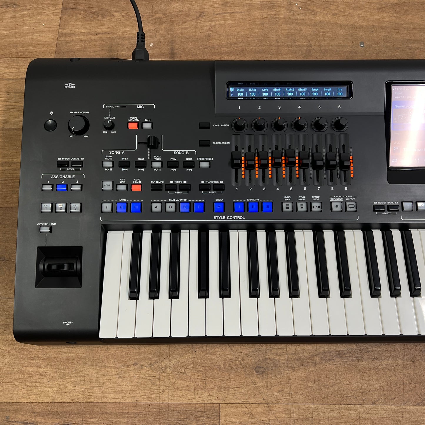Yamaha Genos 2 Arranger Workstation Keyboard; Serial No: BEDZ01035 | Second hand
