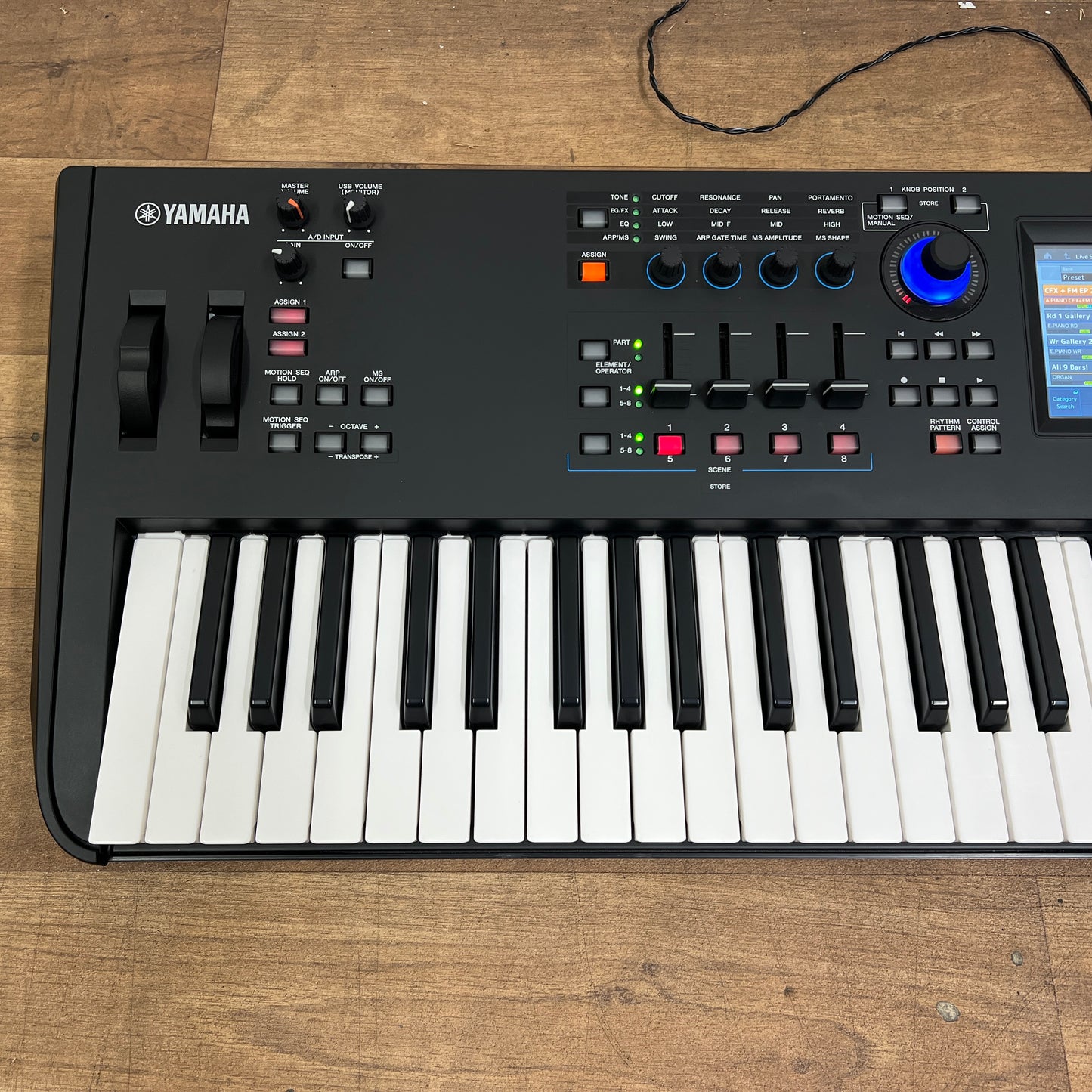 Yamaha MODX7+ Keyboard; Serial No: BBCO01024 | Second Hand