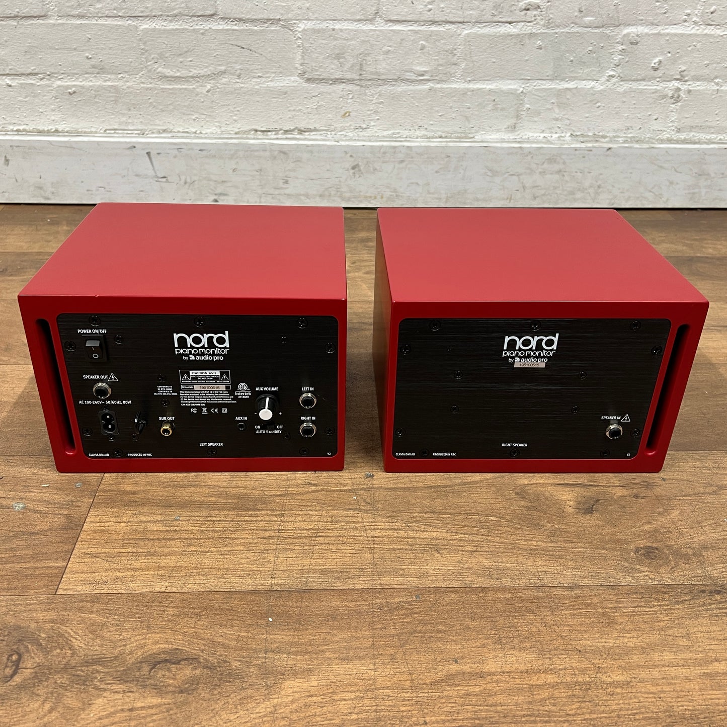 Nord Piano Monitor Speakers: Serial No: 195100515 | Second Hand