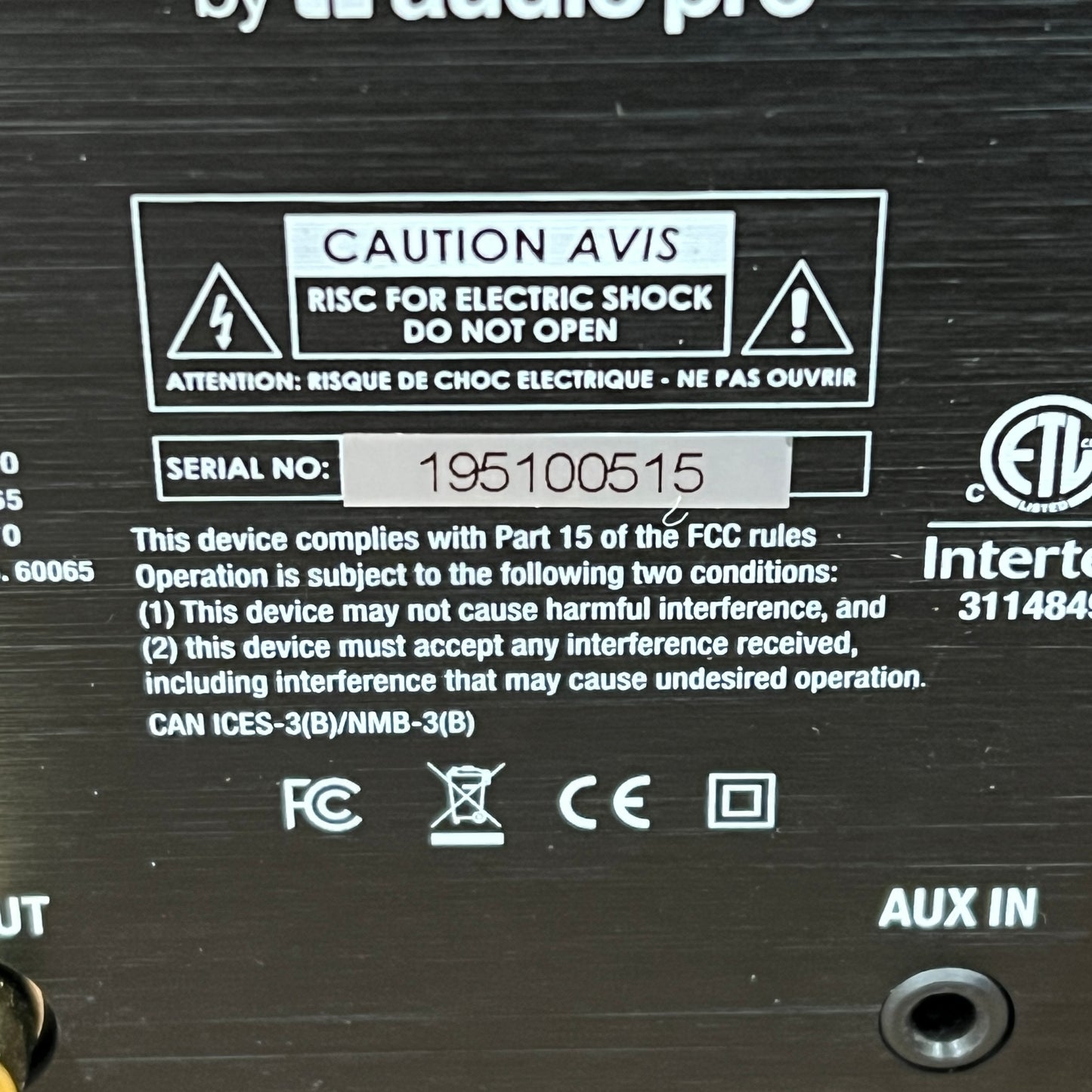 Nord Piano Monitor Speakers: Serial No: 195100515 | Second Hand