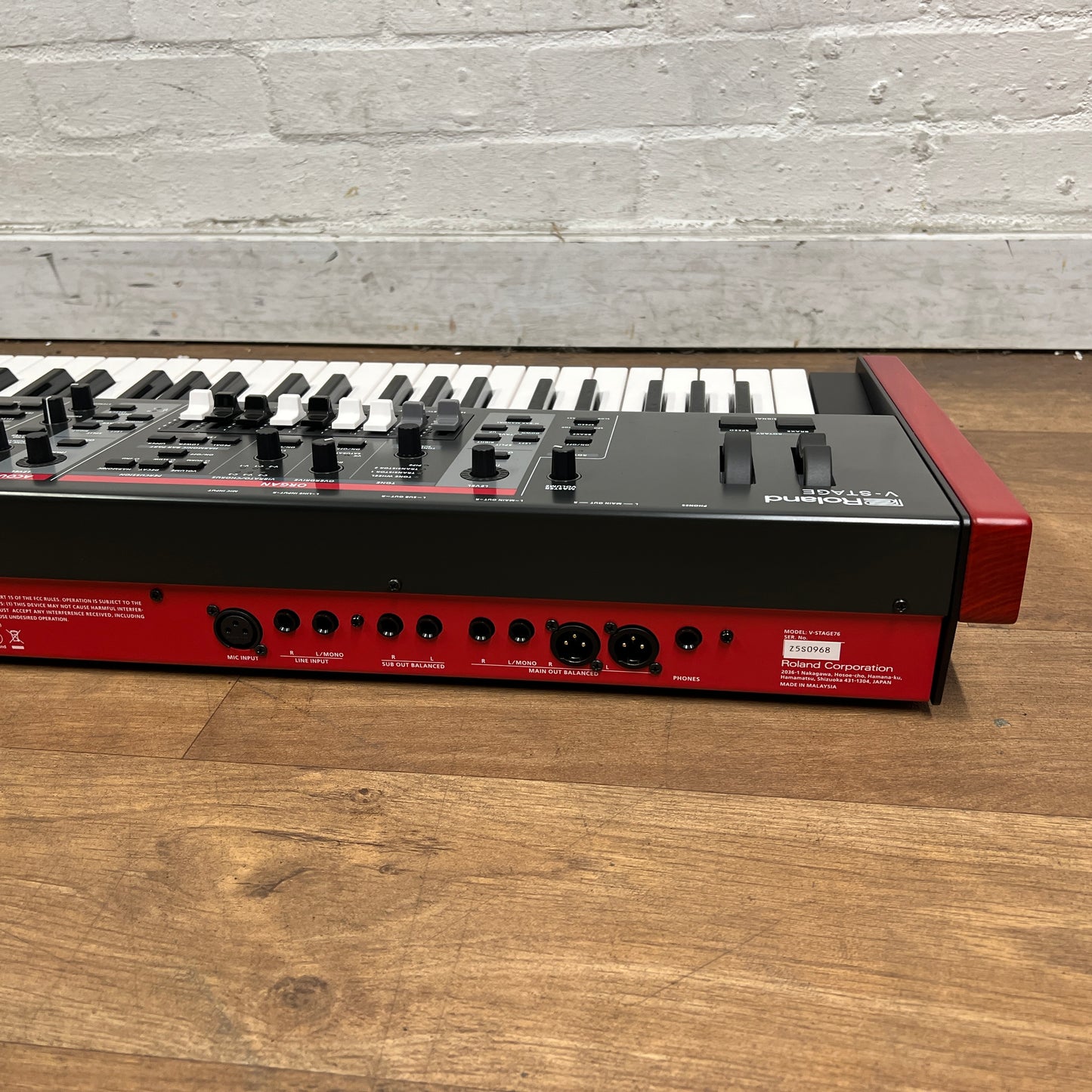 Roland V Stage 76 Keyboard; Serial No: Z5S0968 | Second Hand
