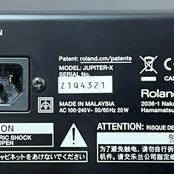 Roland Jupiter X; Serial No: Z2Q4321 | Second Hand