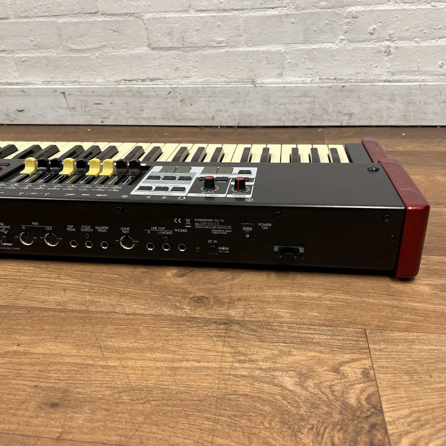 Hammond SK1 73 Stage Keyboard with Carry Bag; Serial No: 15040112 | Second Hand