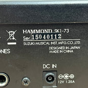 Hammond SK1 73 Stage Keyboard with Carry Bag; Serial No: 15040112 | Second Hand