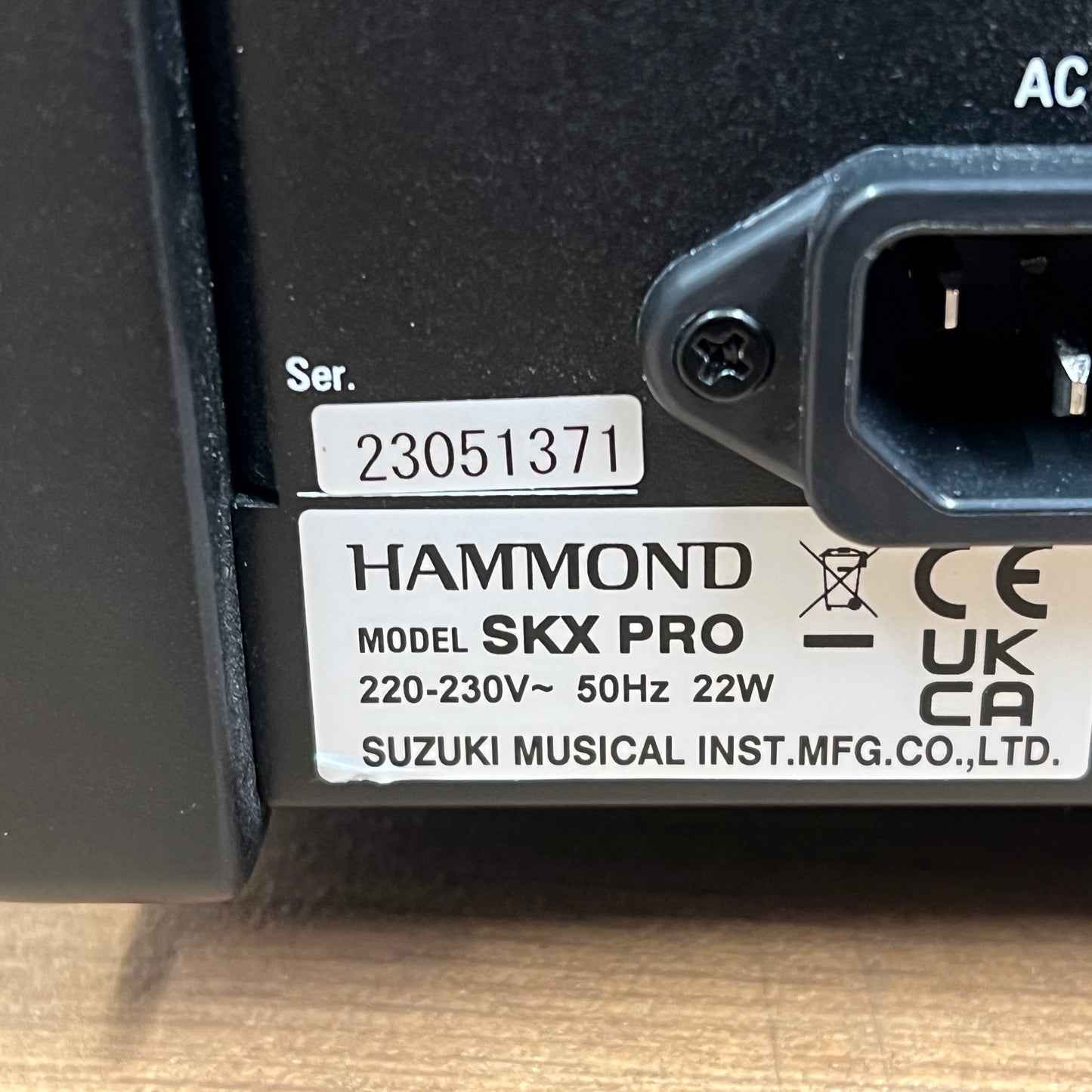 Hammond SKX Pro 61-Key Dual Manual Keyboard; Serial No: 23051371 | Second Hand