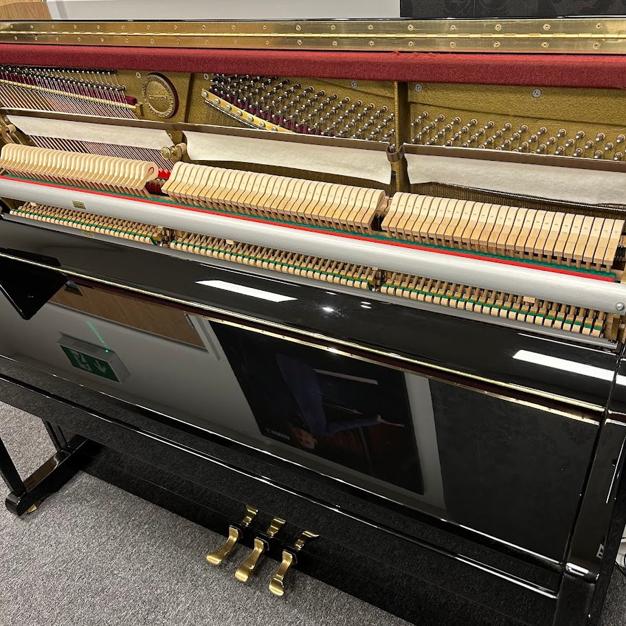 Rippen Model 120 Upright Piano; Polished Ebony: Serial No: 210898 | Second Hand