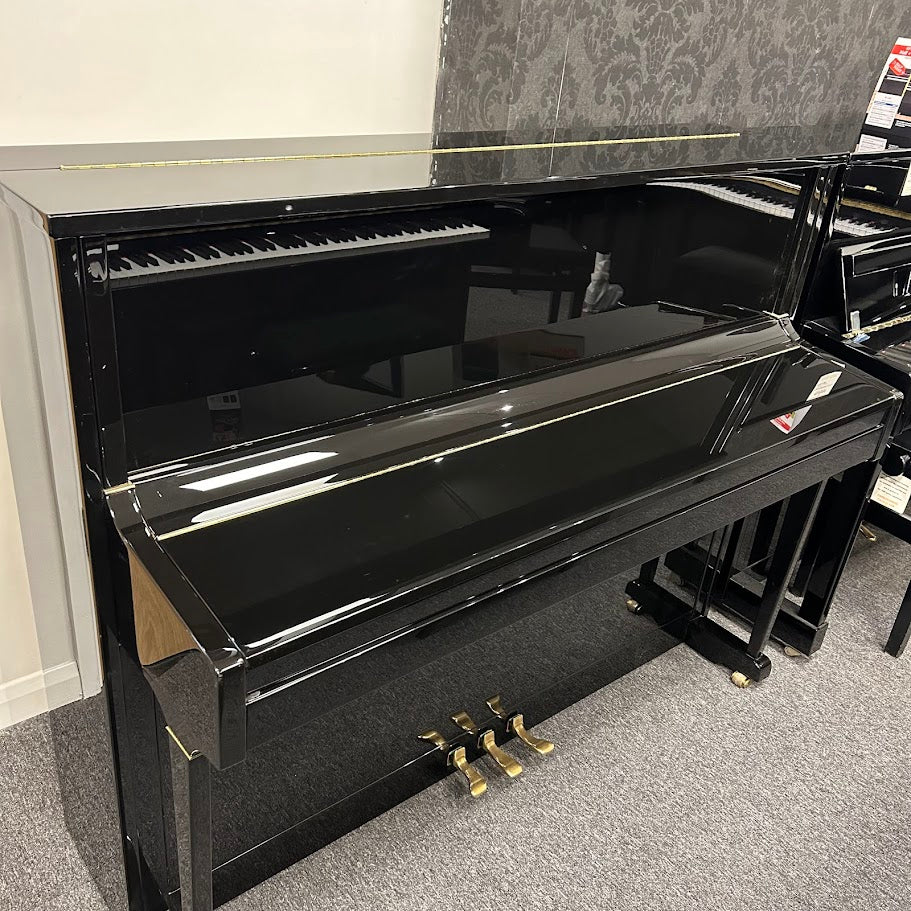 Rippen Model 120 Upright Piano; Polished Ebony: Serial No: 210898 | Second Hand
