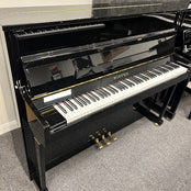 Rippen Model 120 Upright Piano; Polished Ebony: Serial No: 210898 | Second Hand