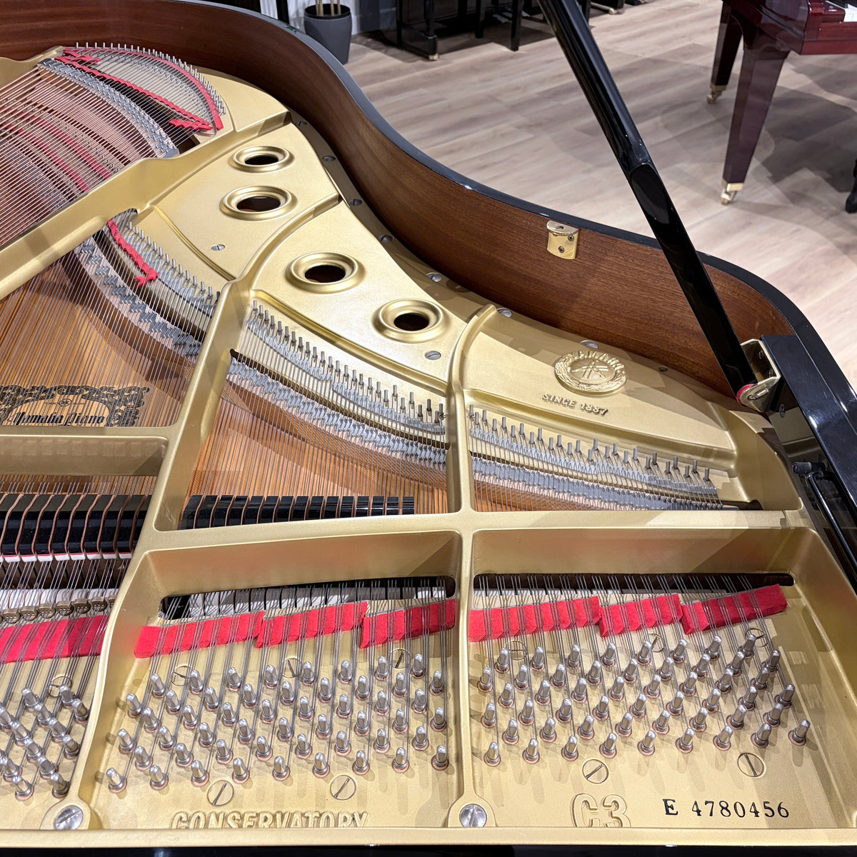 Yamaha C3 Grand Piano in Polished Ebony: Serial No: 4780456 | Second Hand