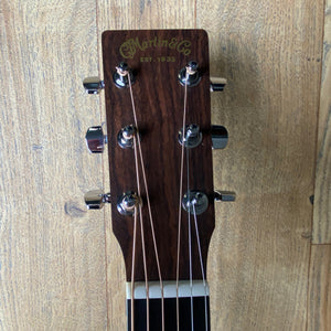 Second Hand Martin D10E-02 Dreadnought Electro Acoustic Guitar inc Soft Shell Case